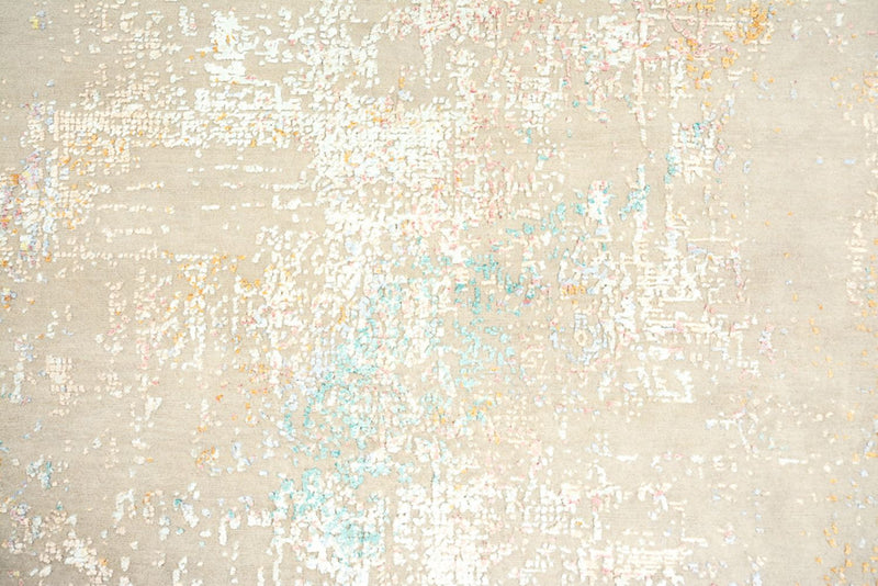 Designer Teppich - 373 x 278 cm - camel