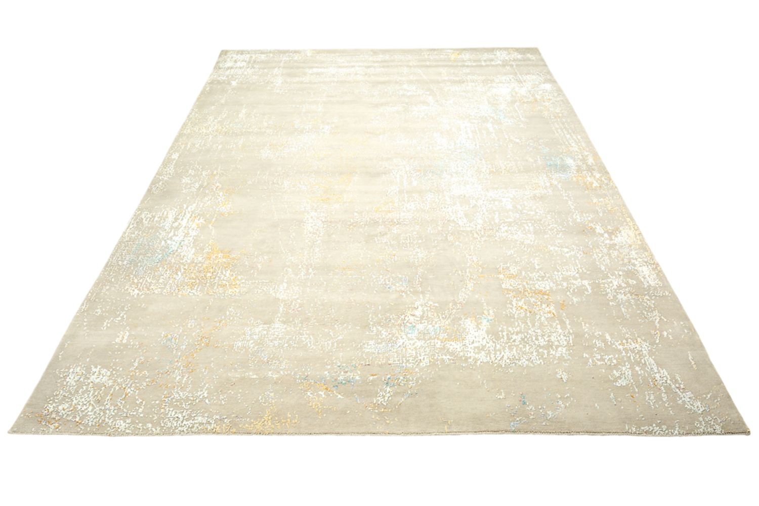 Designer Teppich - 373 x 278 cm - camel