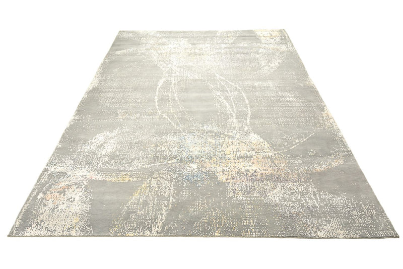 Designer Teppich - 366 x 281 cm - dunkelbeige