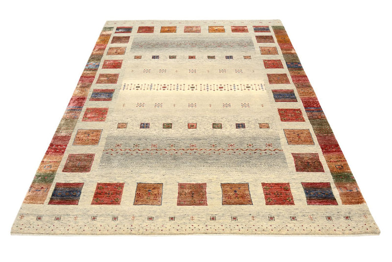 Tapis Gabbeh - Loribaft Indus - 239 x 174 cm - multicolore