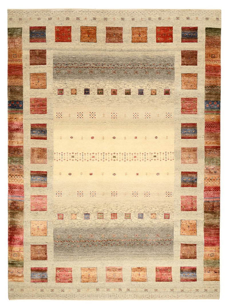 Tapis Gabbeh - Loribaft Indus - 341 x 248 cm - multicolore