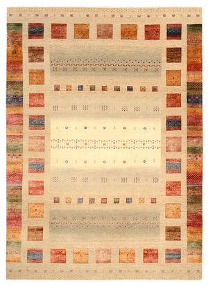 Tapis Gabbeh - Loribaft Indus - 345 x 247 cm - multicolore