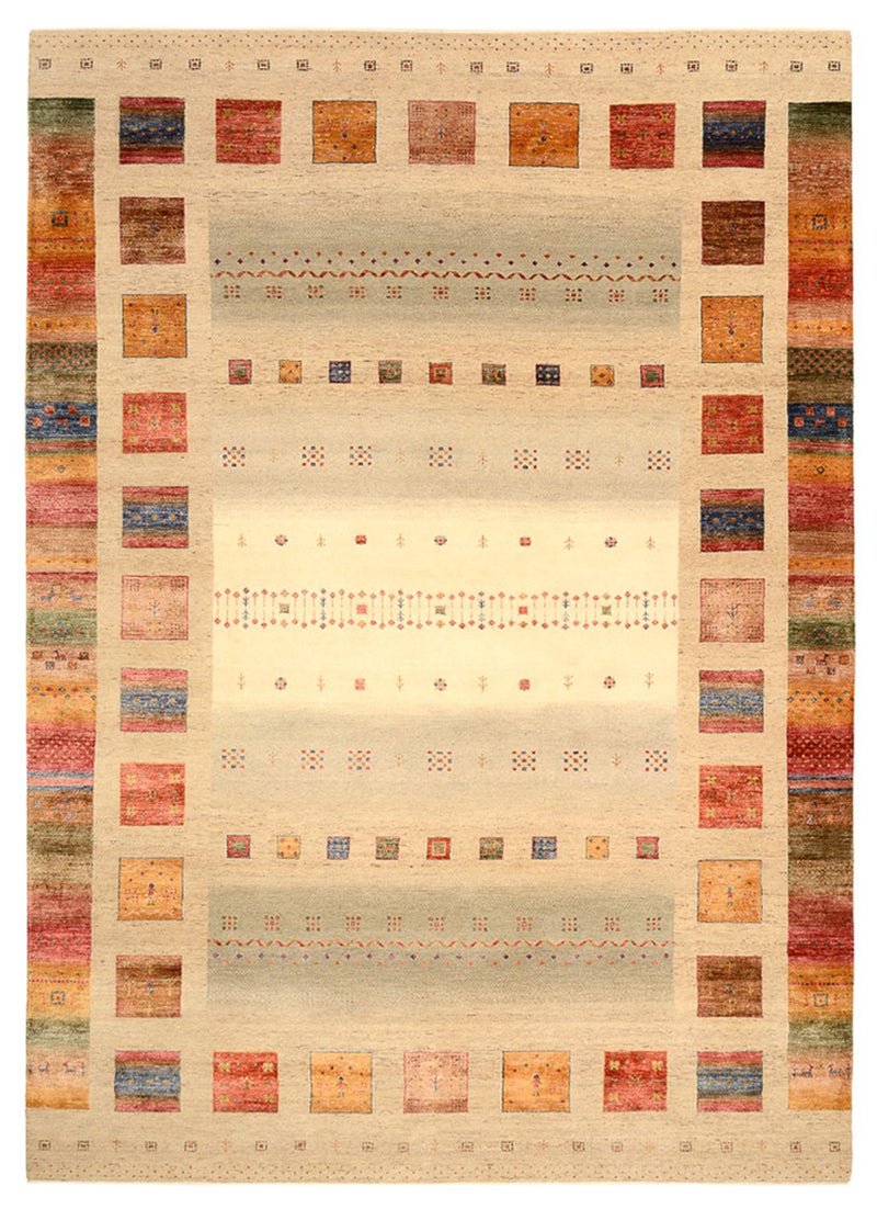 Tapis Gabbeh - Loribaft Indus - 345 x 247 cm - multicolore