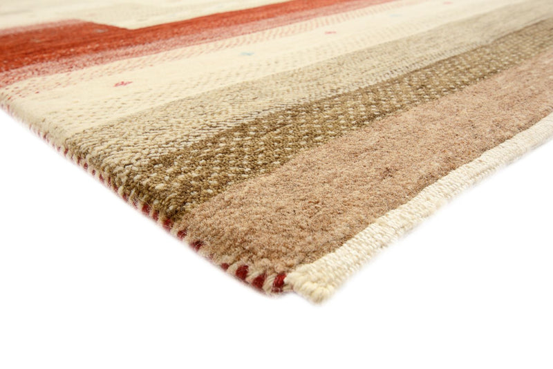 Tapis Gabbeh - Loribaft Indus - 342 x 254 cm - beige clair