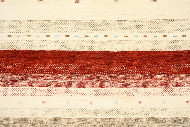 Tapis Gabbeh - Loribaft Indus - 342 x 254 cm - beige clair