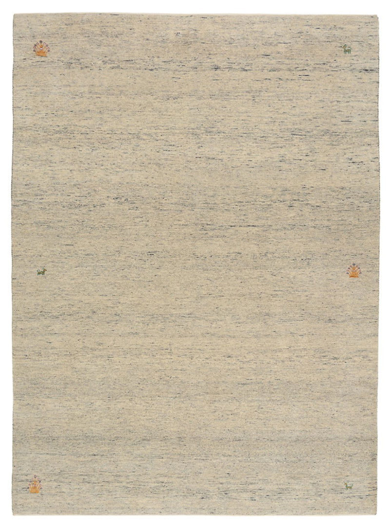 Tapis Gabbeh - Loribaft Indus - 238 x 174 cm - sable