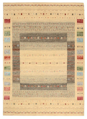 Tapis Gabbeh - Loribaft Indus - 243 x 171 cm - multicolore