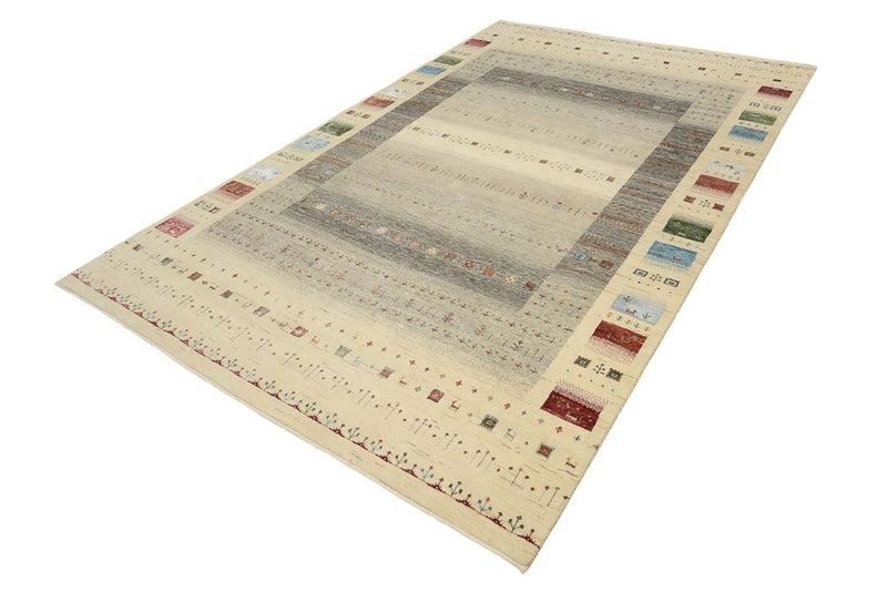 Tapis Gabbeh - Loribaft Indus - 304 x 201 cm - multicolore