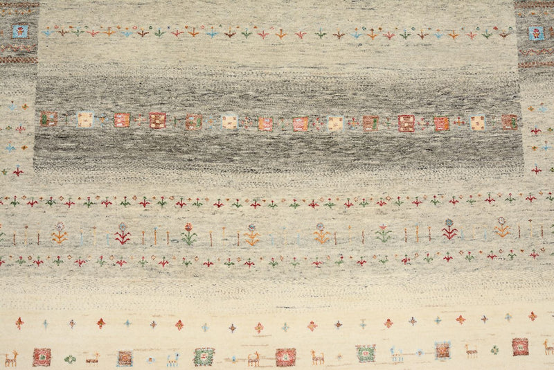Tapis Gabbeh - Loribaft Indus - 304 x 201 cm - multicolore