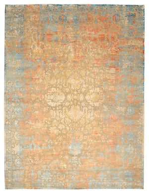 Designer Teppich - 352 x 268 cm - mehrfarbig