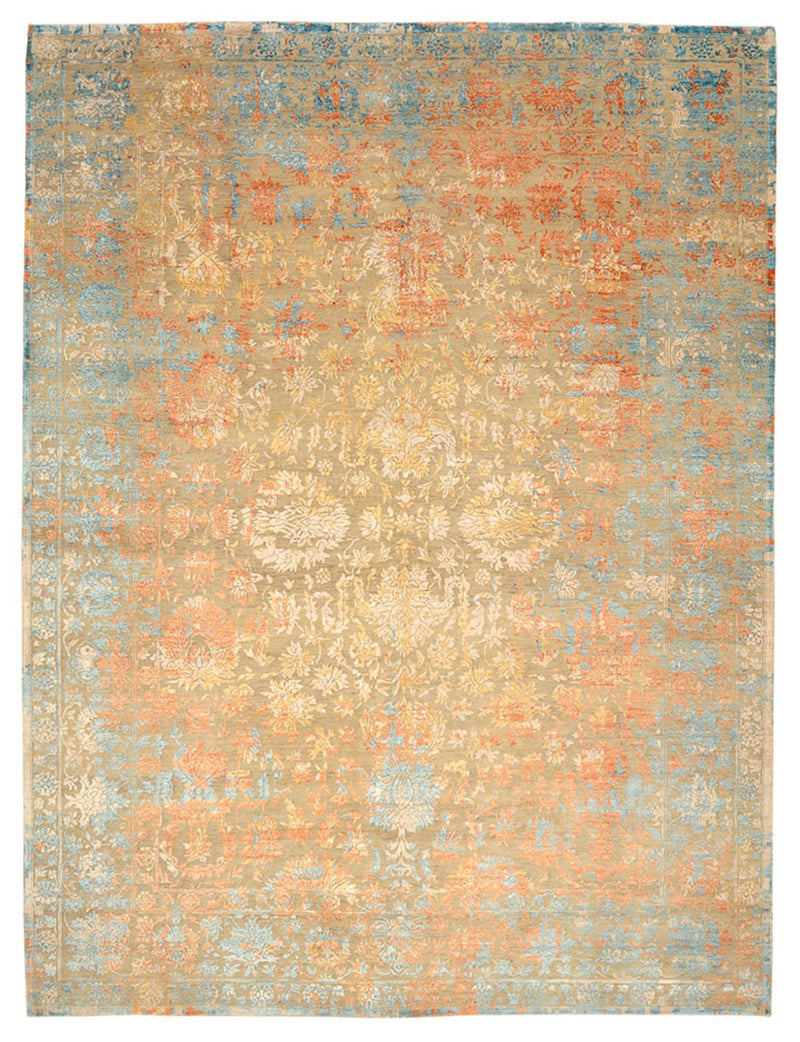 Designer Teppich - 352 x 268 cm - mehrfarbig