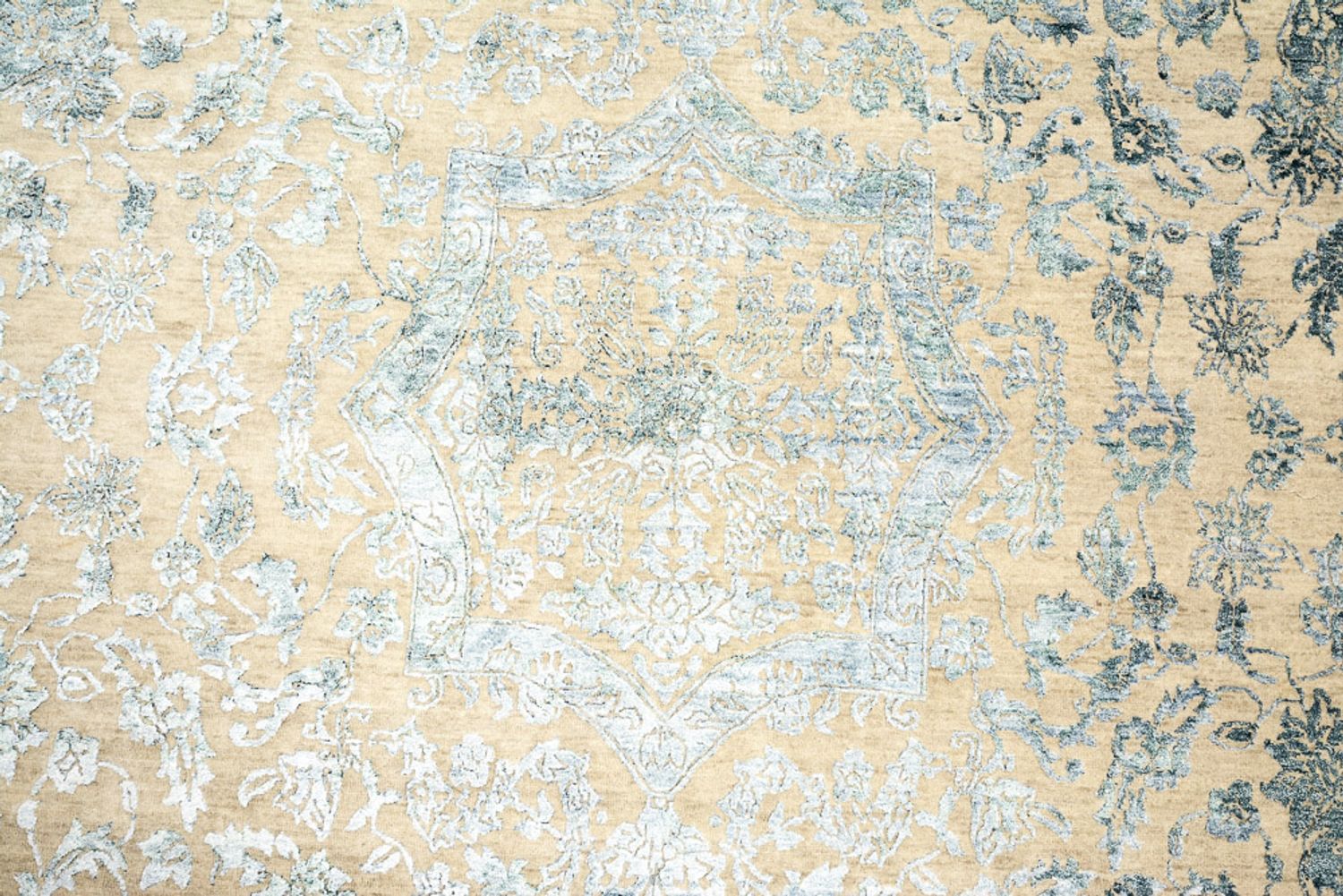 Designer Teppich - 364 x 271 cm - camel