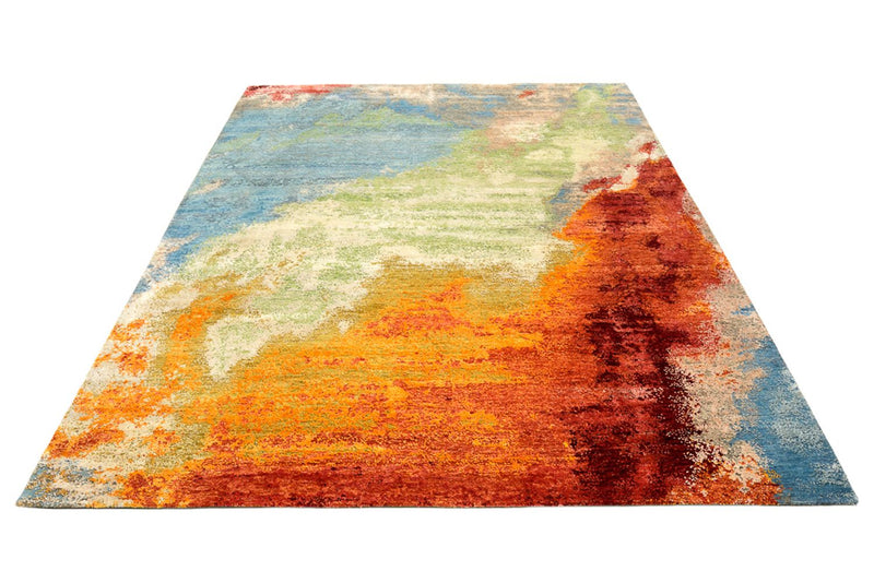 Designer Teppich - 303 x 244 cm - mehrfarbig