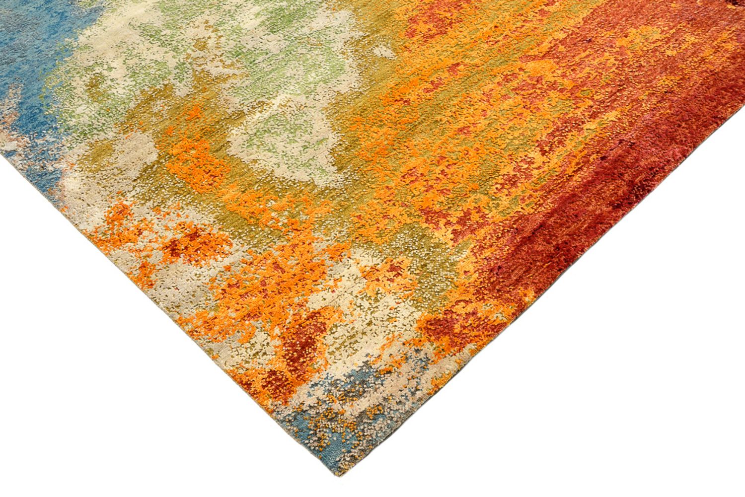 Designer Teppich - 303 x 244 cm - mehrfarbig