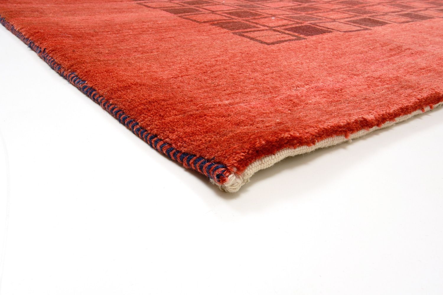 Tapis Gabbeh - Loribaft Persan - 298 x 204 cm - rouge
