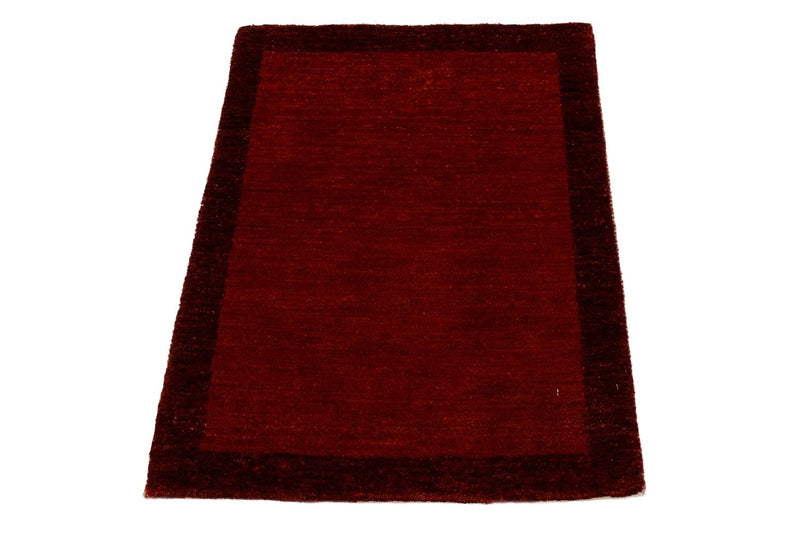 Tapis Gabbeh - Loribaft Persan - 88 x 62 cm - rouge