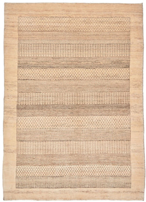 Tapis Gabbeh - Loribaft Persan - 164 x 114 cm - naturel
