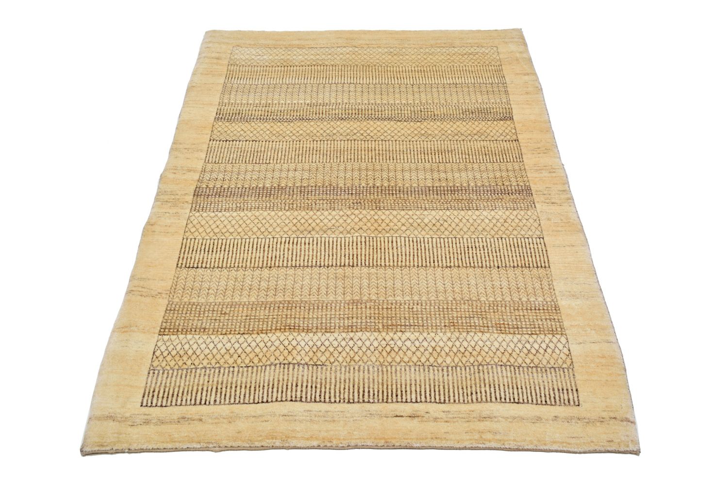 Tapis Gabbeh - Loribaft Persan - 164 x 114 cm - naturel