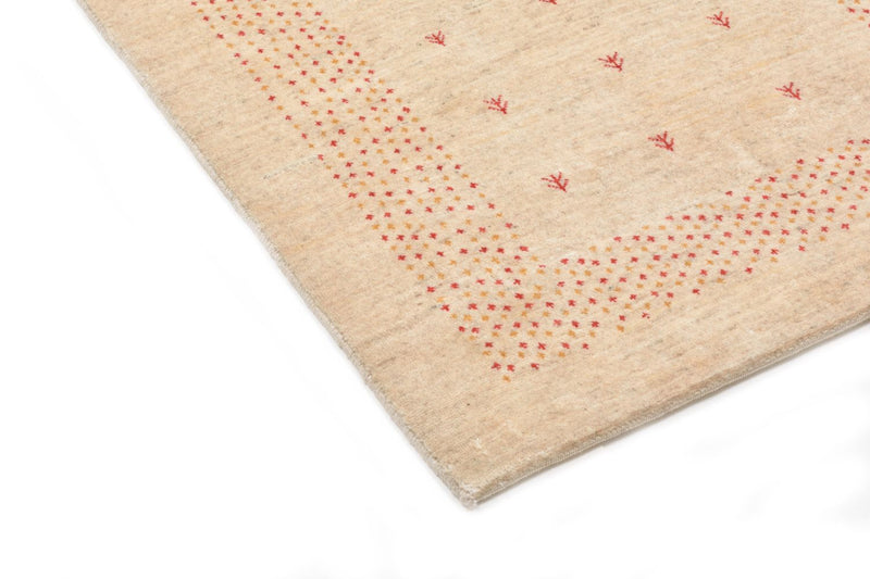Tapis de couloir Tapis Gabbeh - Loribaft Persan - 197 x 84 cm - naturel