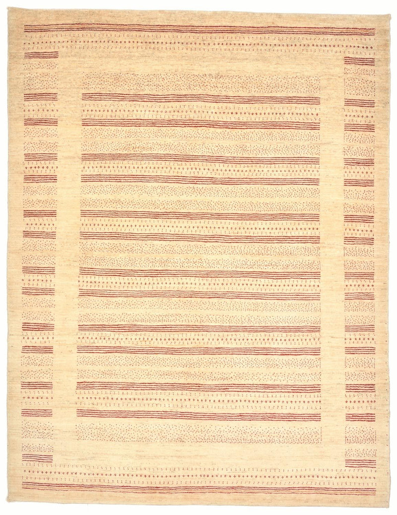 Tapis Gabbeh - Loribaft Persan - 202 x 153 cm - naturel