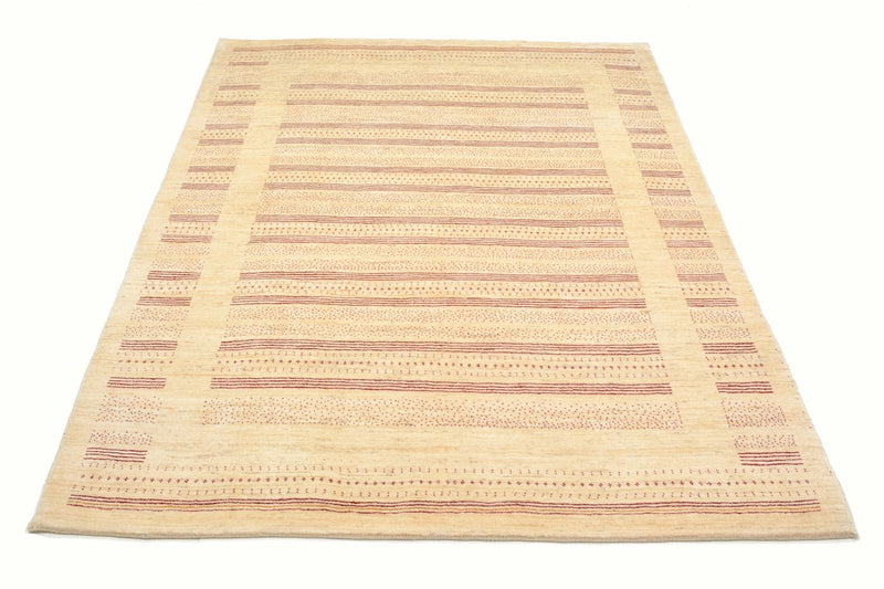 Tapis Gabbeh - Loribaft Persan - 202 x 153 cm - naturel