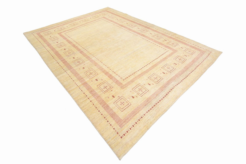 Tapis Gabbeh - Loribaft Persan - 417 x 309 cm - beige