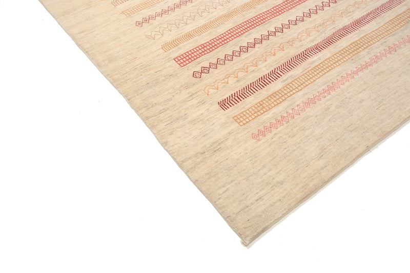 Tapis Gabbeh - Loribaft Persan - 301 x 205 cm - sable