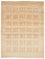 Gabbeh Teppich - Loribaft Perser 198 x 148 cm - natur