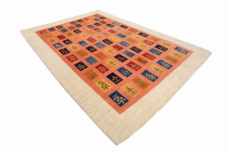 Tapis Gabbeh - Loribaft Persan - 355 x 249 cm - orange
