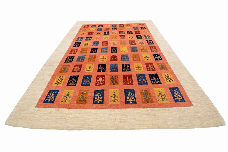 Tapis Gabbeh - Loribaft Persan - 355 x 249 cm - orange