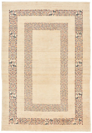 Tapis Gabbeh - Loribaft Persan - 180 x 120 cm - beige