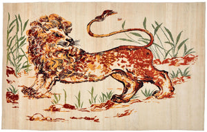 Tapis Gabbeh - Loribaft Persan - 277 x 172 cm - multicolore