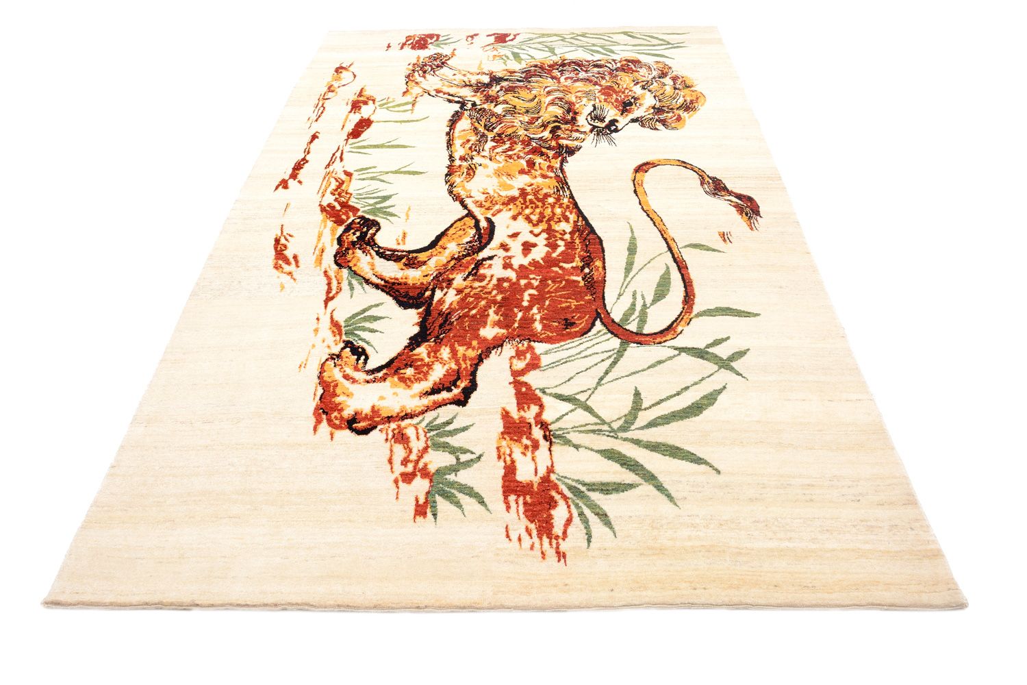 Tapis Gabbeh - Loribaft Persan - 277 x 172 cm - multicolore