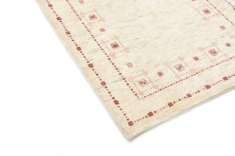 Tapis de couloir Tapis Gabbeh - Loribaft Persan - 202 x 82 cm - naturel