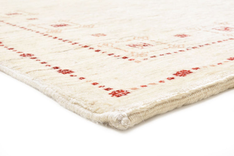 Tapis de couloir Tapis Gabbeh - Loribaft Persan - 202 x 82 cm - naturel