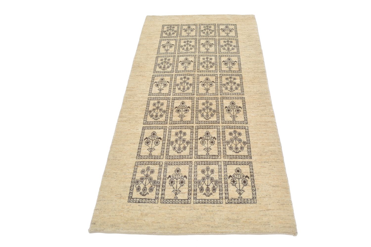 Tapis de couloir Tapis Gabbeh - Loribaft Persan - 192 x 87 cm - sable