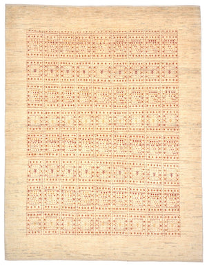 Tapis Gabbeh - Loribaft Persan - 202 x 157 cm - beige