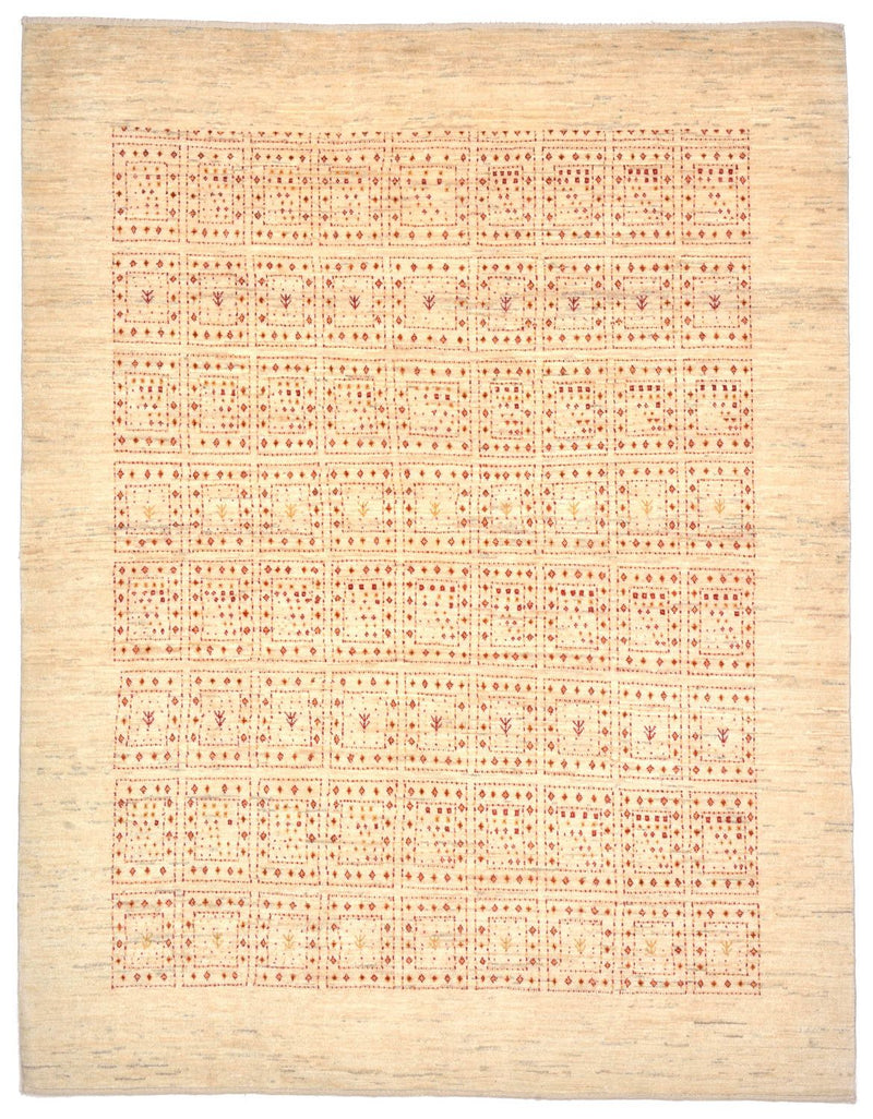 Tapis Gabbeh - Loribaft Persan - 202 x 157 cm - beige