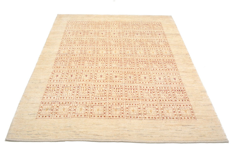 Tapis Gabbeh - Loribaft Persan - 202 x 157 cm - beige