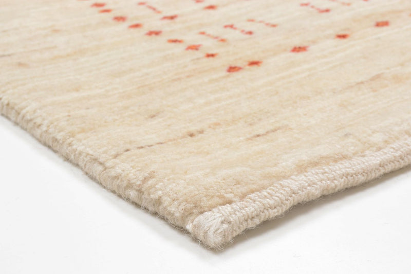 Tapis Gabbeh - Loribaft Persan - 201 x 119 cm - beige