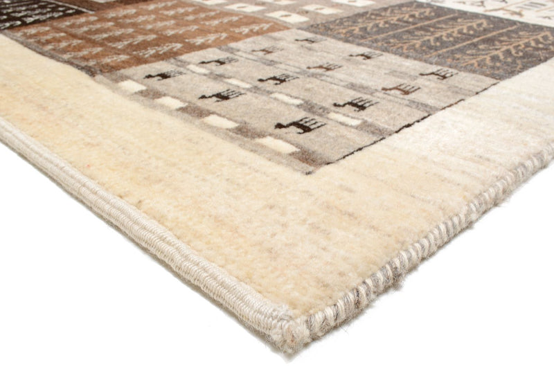 Tapis Gabbeh - Loribaft Persan - 247 x 187 cm - marron