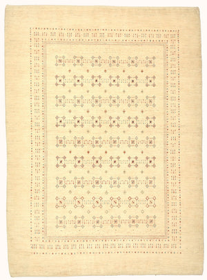 Tapis Gabbeh - Loribaft Persan - 239 x 174 cm - beige