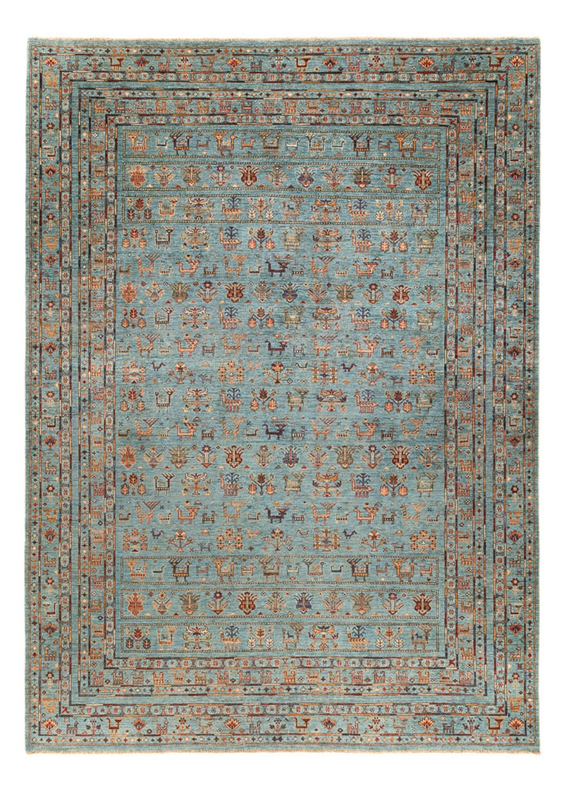 Tapis Ziegler - Ariana - 341 x 246 cm - bleu foncé
