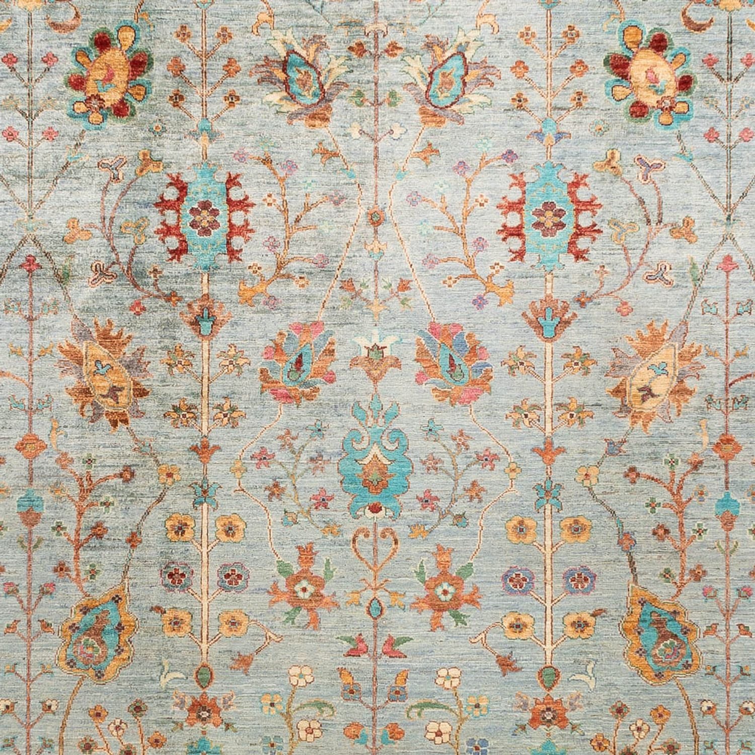 Tapis Ziegler - Ariana - 346 x 244 cm - bleu clair
