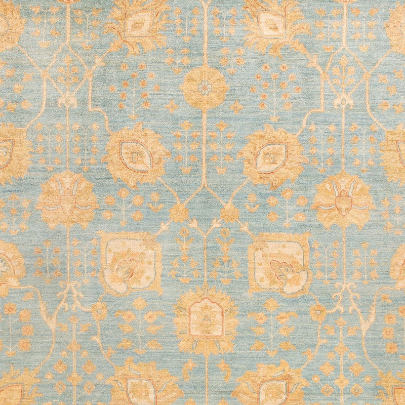 Tapis Ziegler - 345 x 257 cm - bleu clair