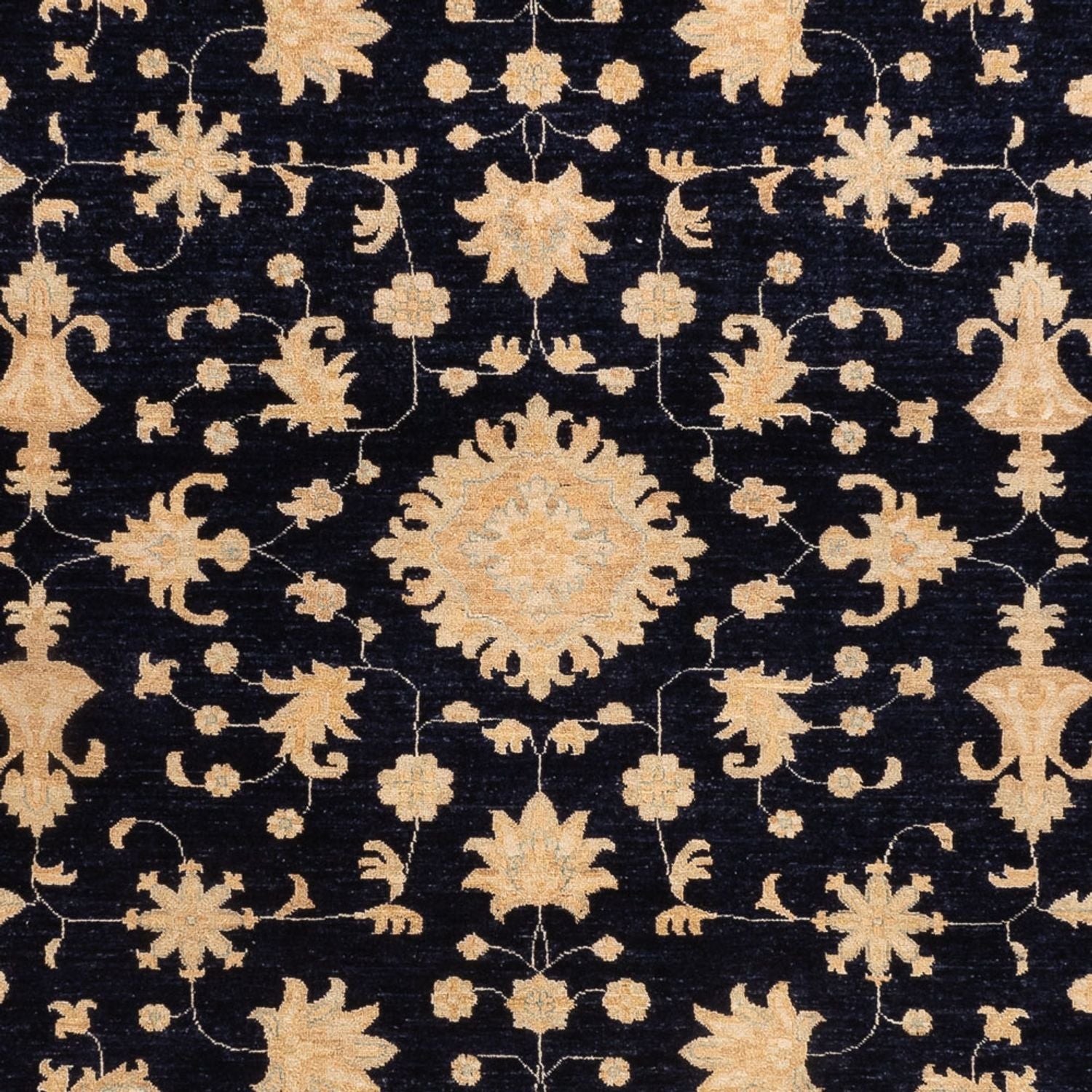 Tapis Ziegler - 332 x 248 cm - bleu foncé