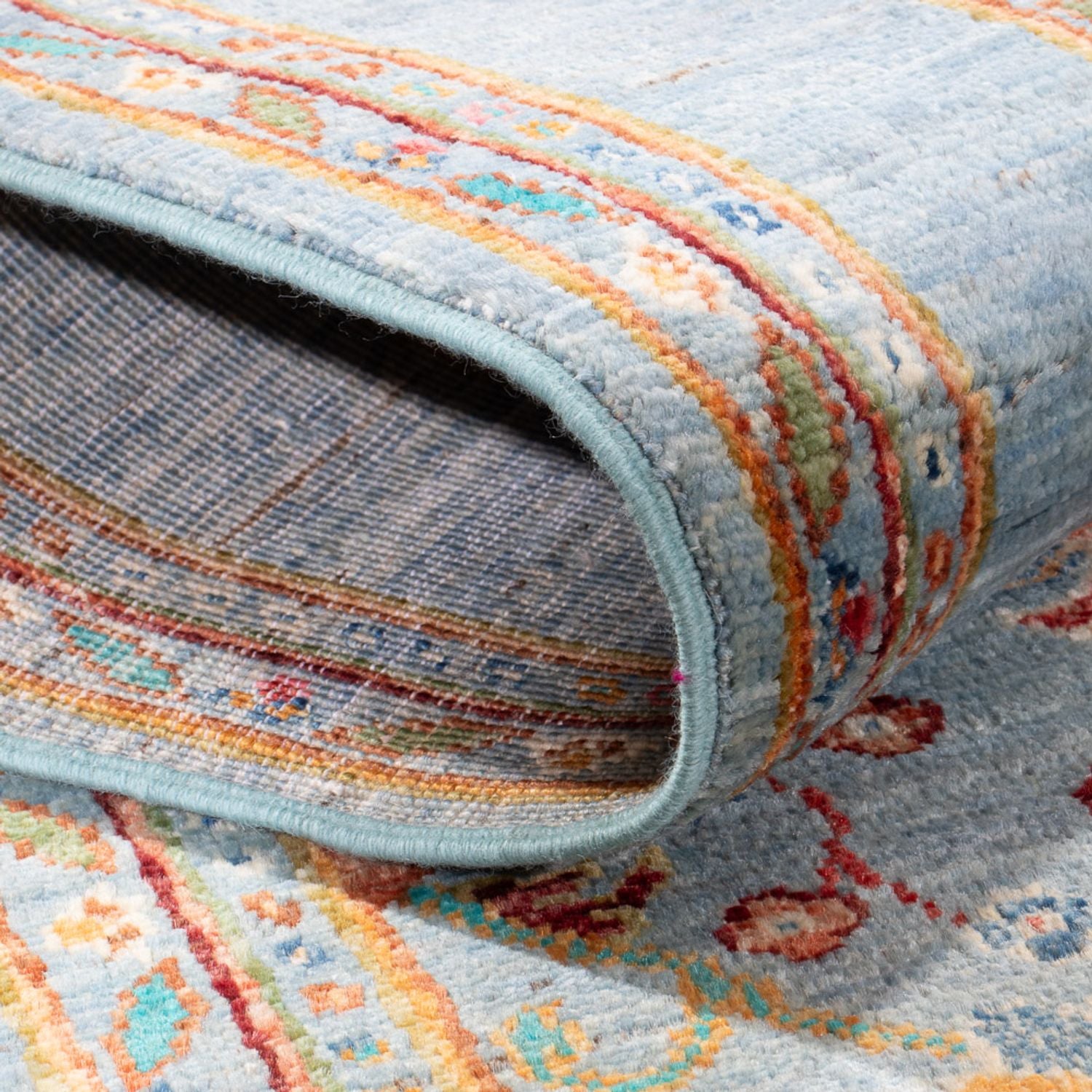 Tapis Ziegler - Ariana - 178 x 124 cm - bleu clair