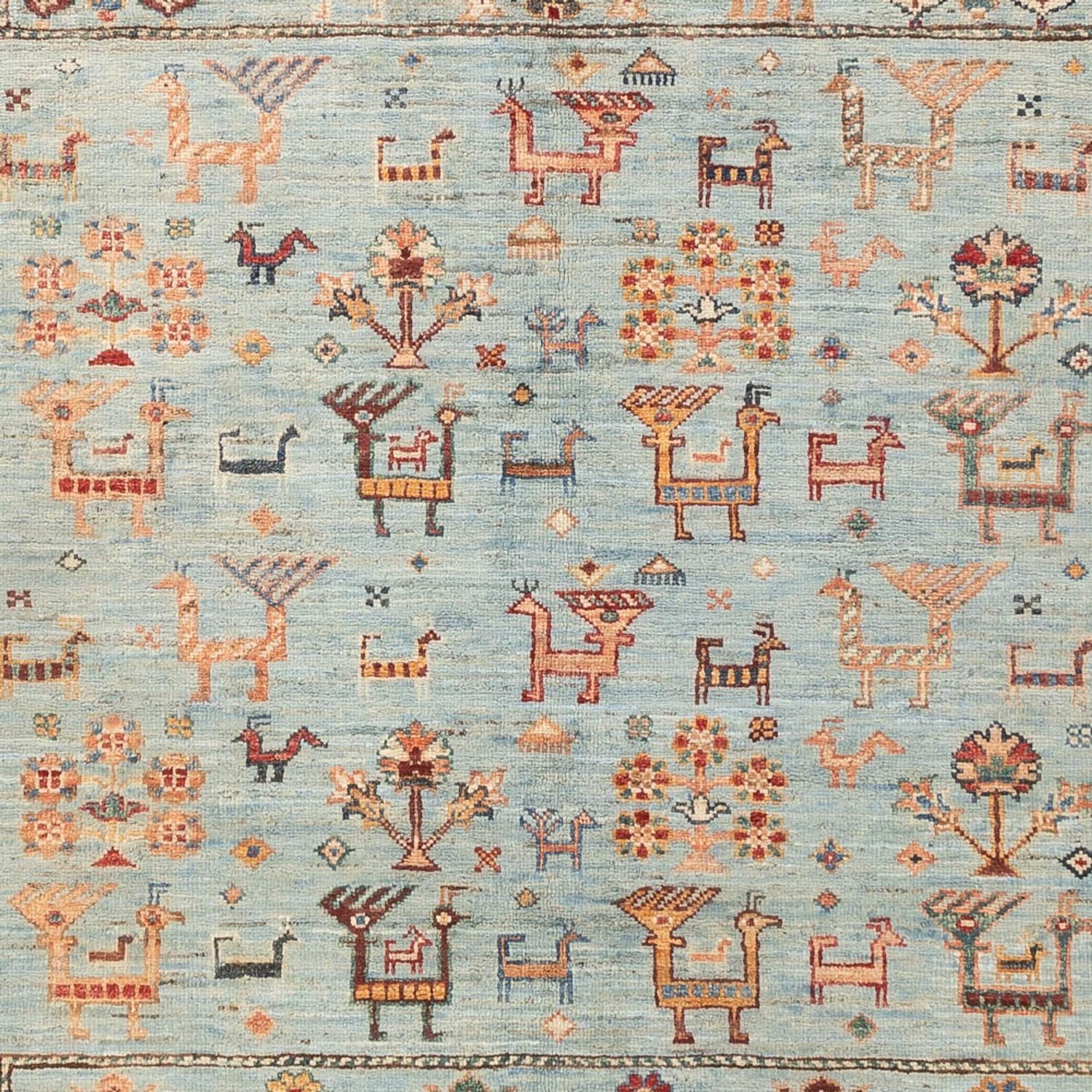 Tapis Ziegler - Ariana - 199 x 158 cm - bleu clair