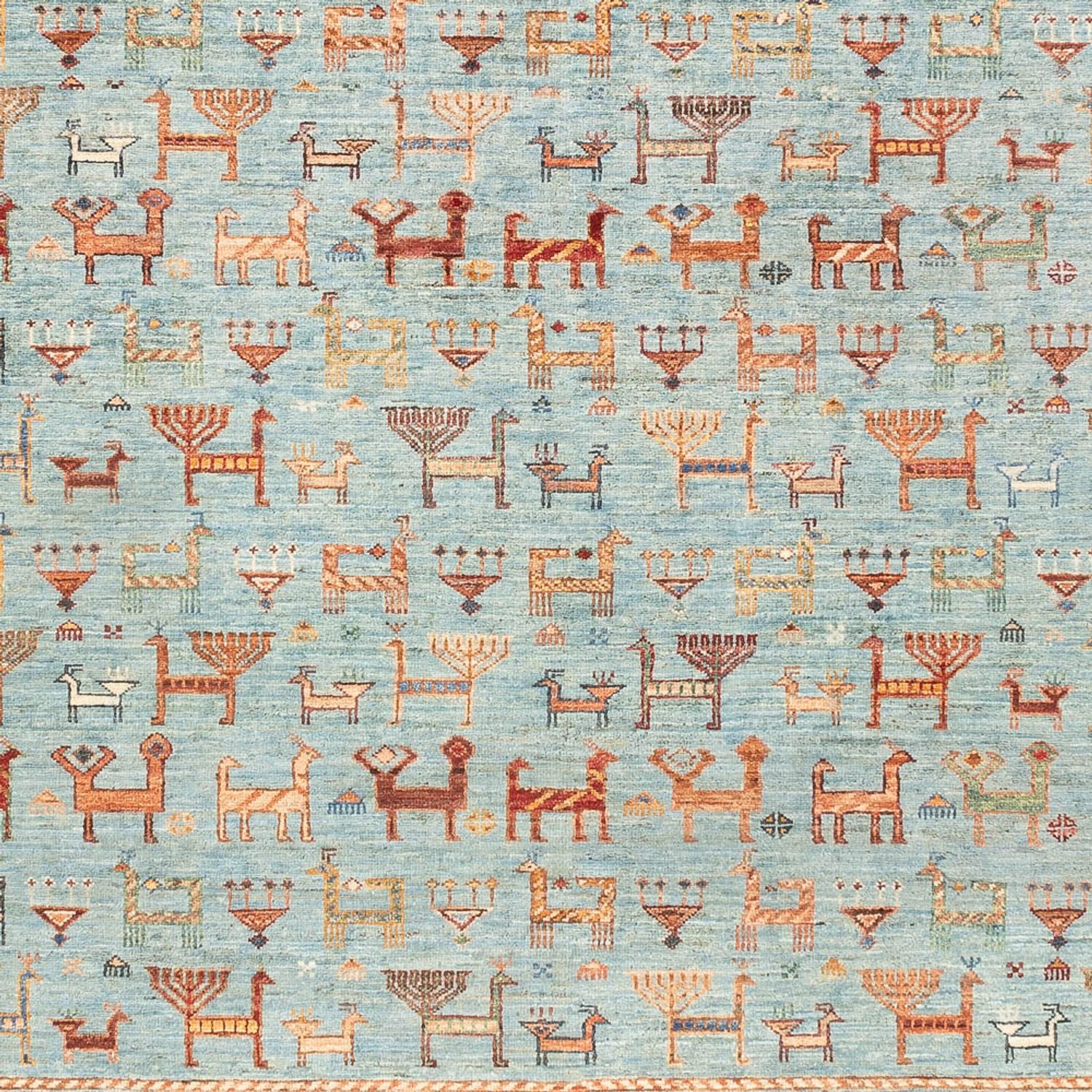 Tapis Ziegler - Ariana - 300 x 209 cm - bleu clair