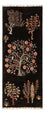 Tapis de couloir Tapis Ziegler - Ariana - 200 x 79 cm - noir